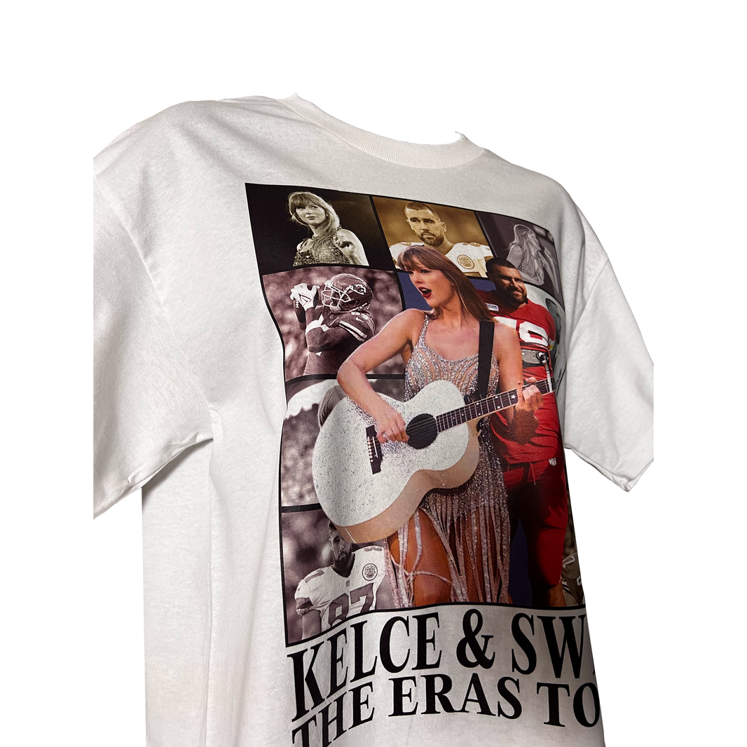 Kelce & Swift The Eras Tour Unisex Shirt