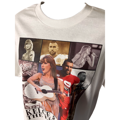 Kelce & Swift The Eras Tour Unisex Shirt