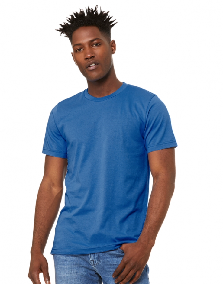 Men to unisex jersey t-shirt 3001C Bella shirt