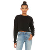 Bella canvas women’s cropped fleece crew